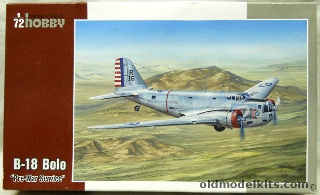 Special Hobby 1/72 B-18 Bolo Pre-War Service, SH 72095 plastic model kit